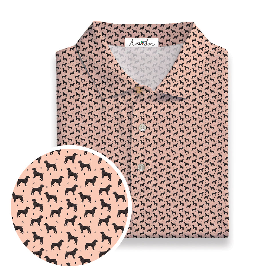Boykin Peach Performance Polo