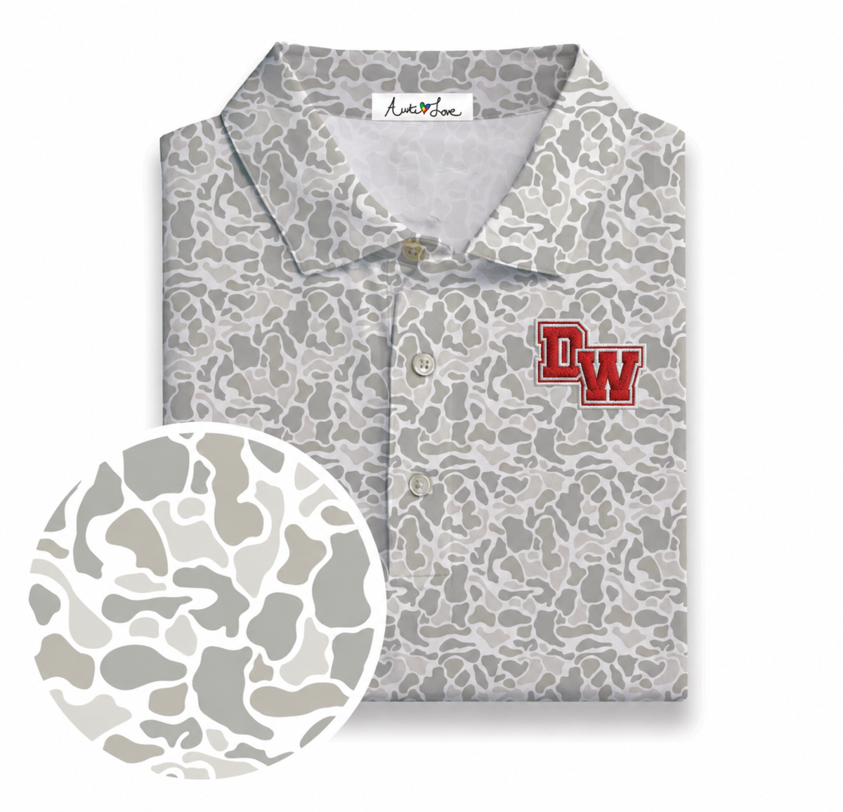 Deerfield Smoke Performance Polo