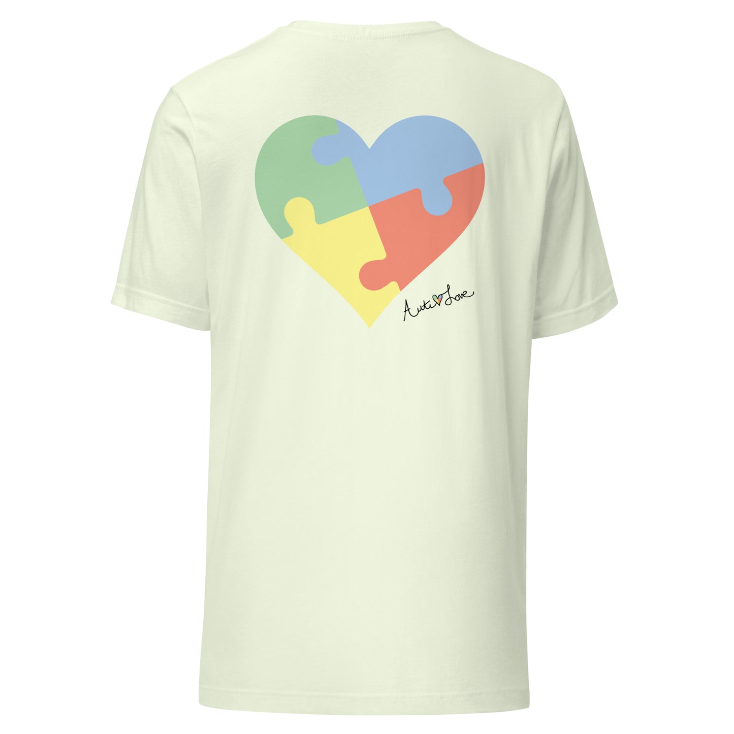 Unisex Puzzle Piece Heart T-Shirt