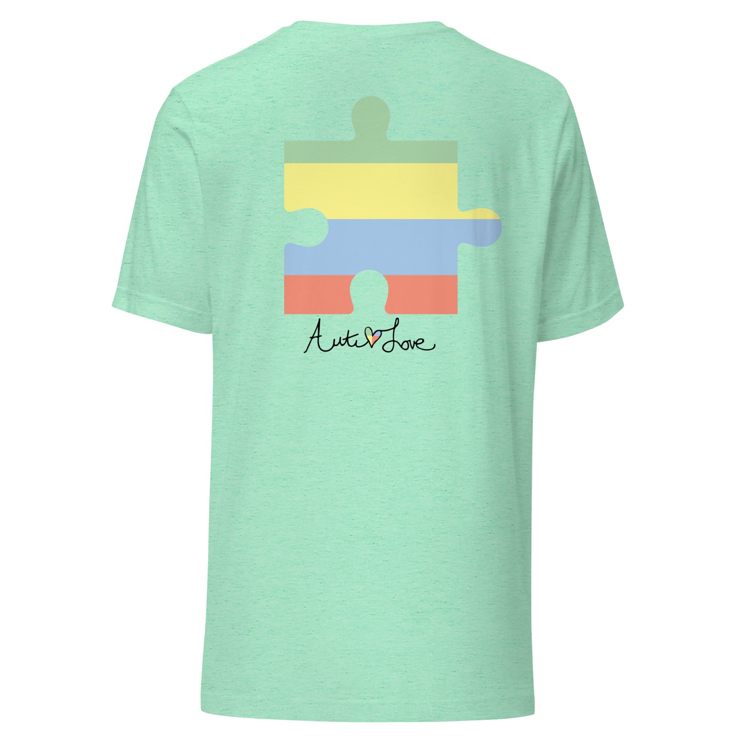Unisex Puzzle Ribbon T-Shirt