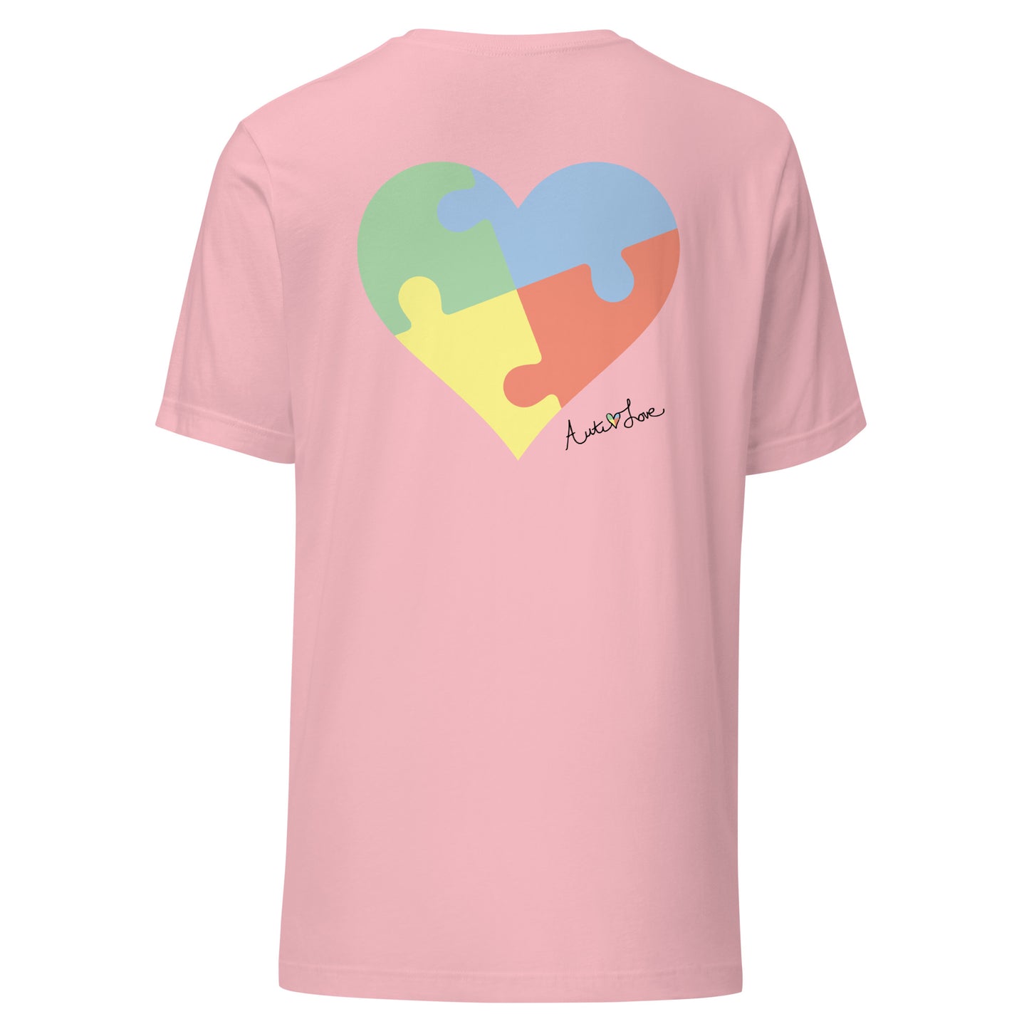 Unisex Puzzle Piece Heart T-Shirt