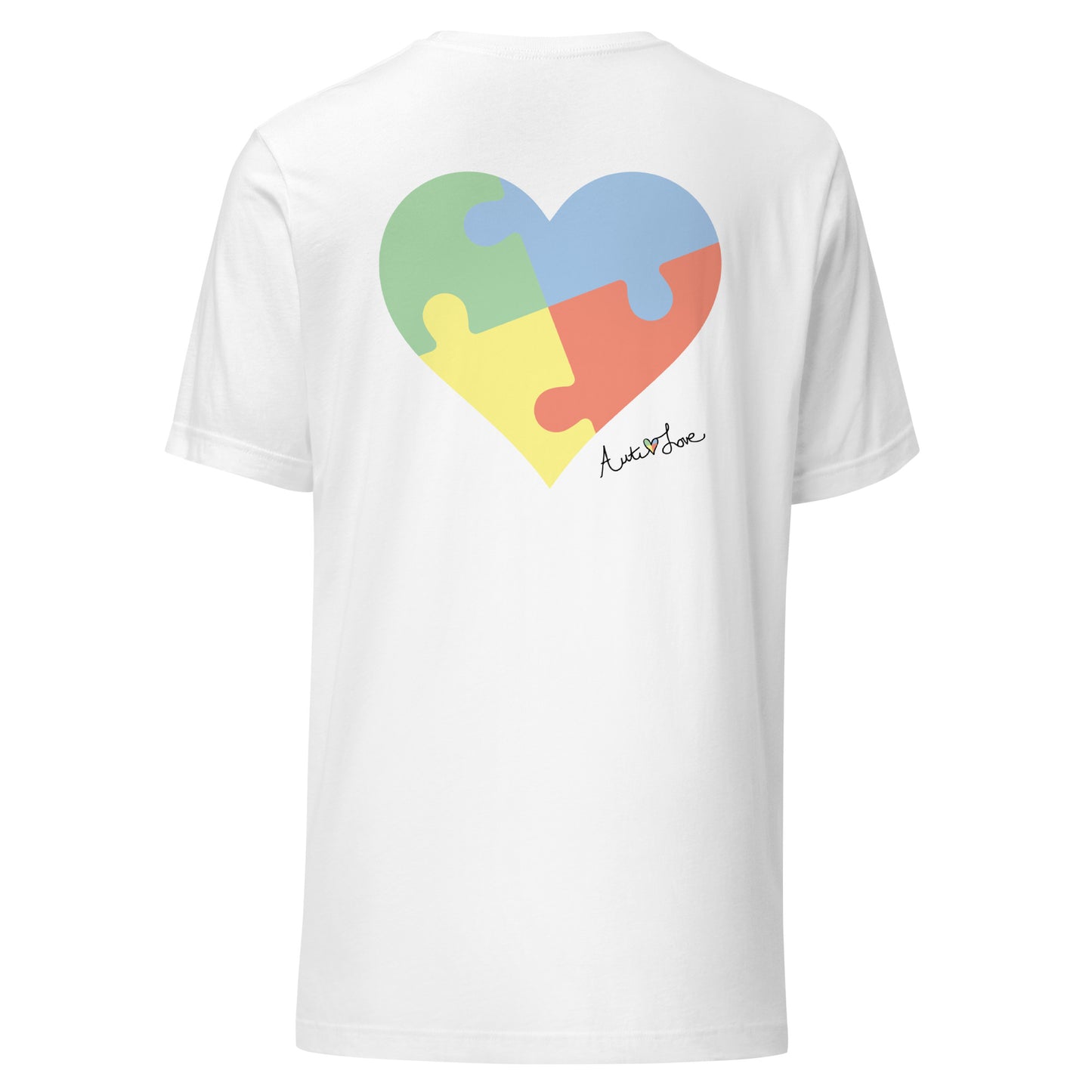 Unisex Puzzle Piece Heart T-Shirt