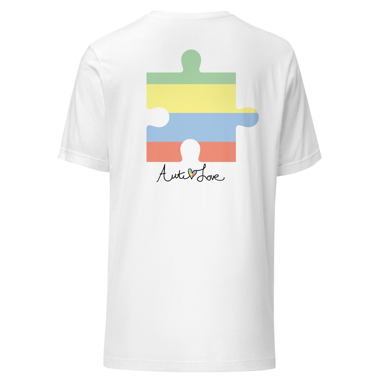 Unisex Puzzle Ribbon T-Shirt