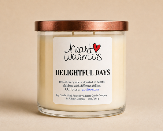 Delightful Days – Heart Warmers™ 17oz Candle