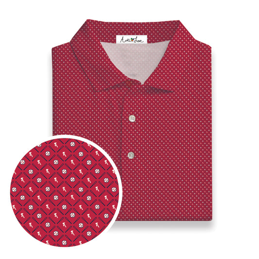 Atlanta Red Polo