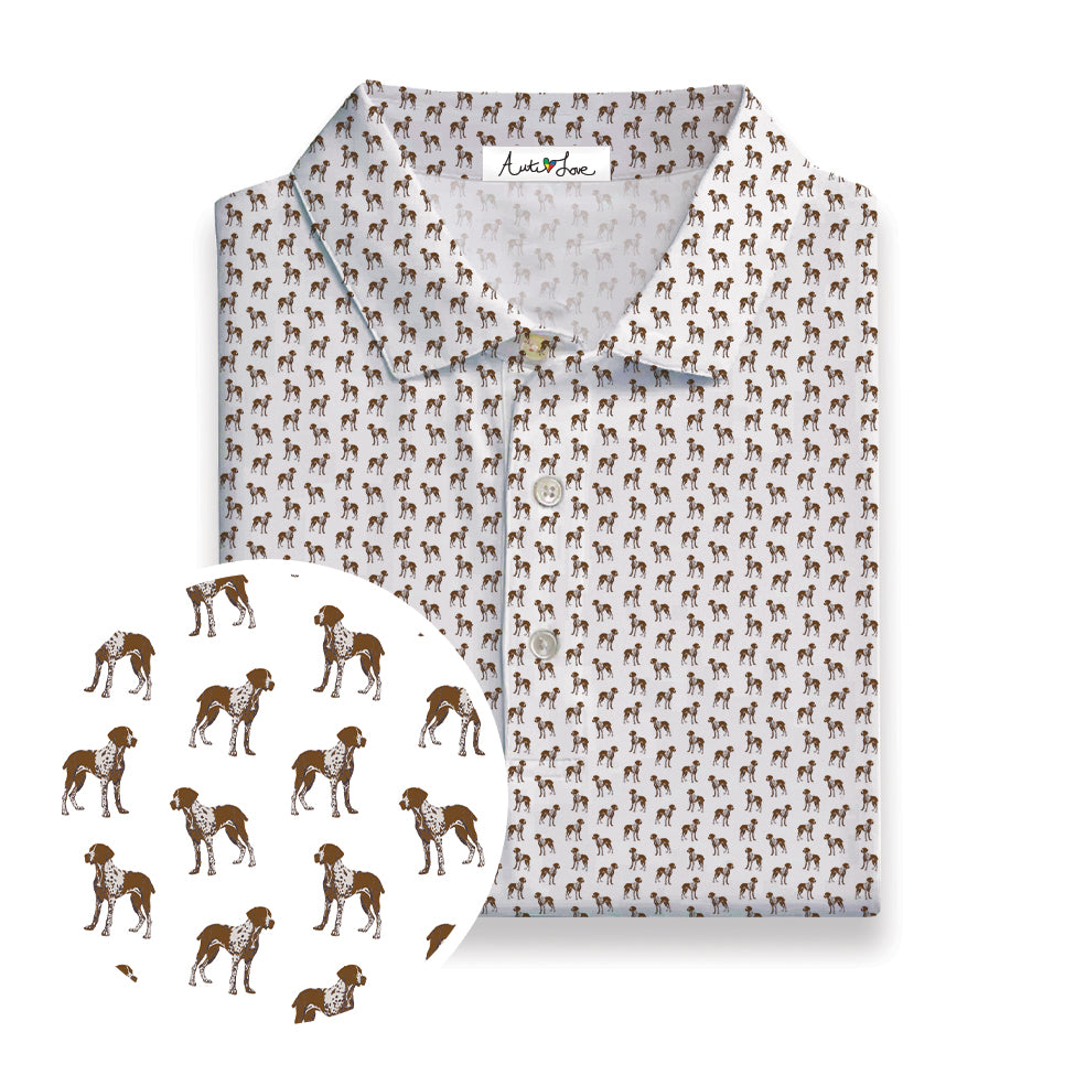 Pointer White Polo