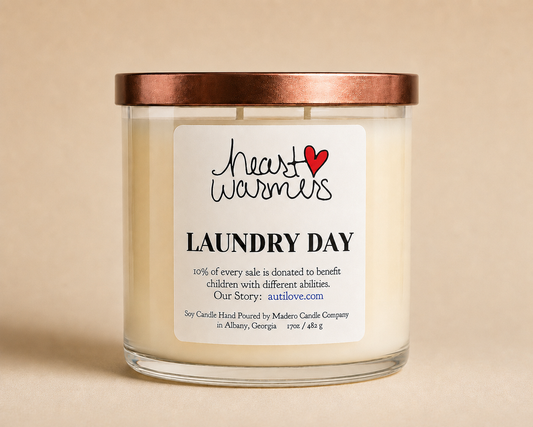 Laundry Day – Heart Warmers™ 17oz Candle