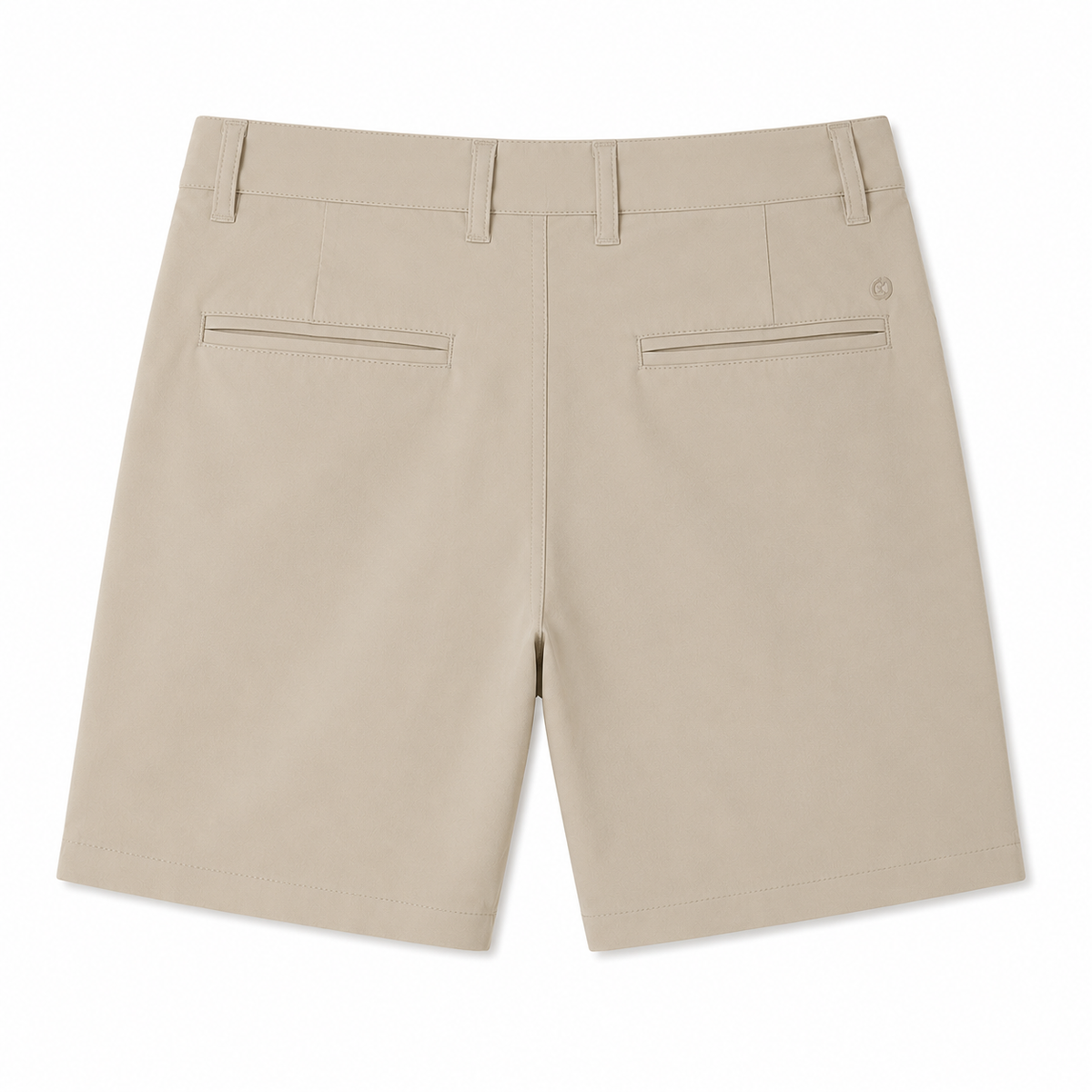 Stone Khaki Performance Shorts