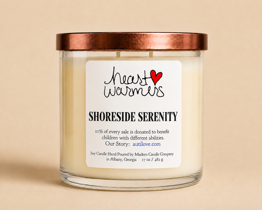 Shoreside Serenity – Heart Warmers™ 17oz Candle