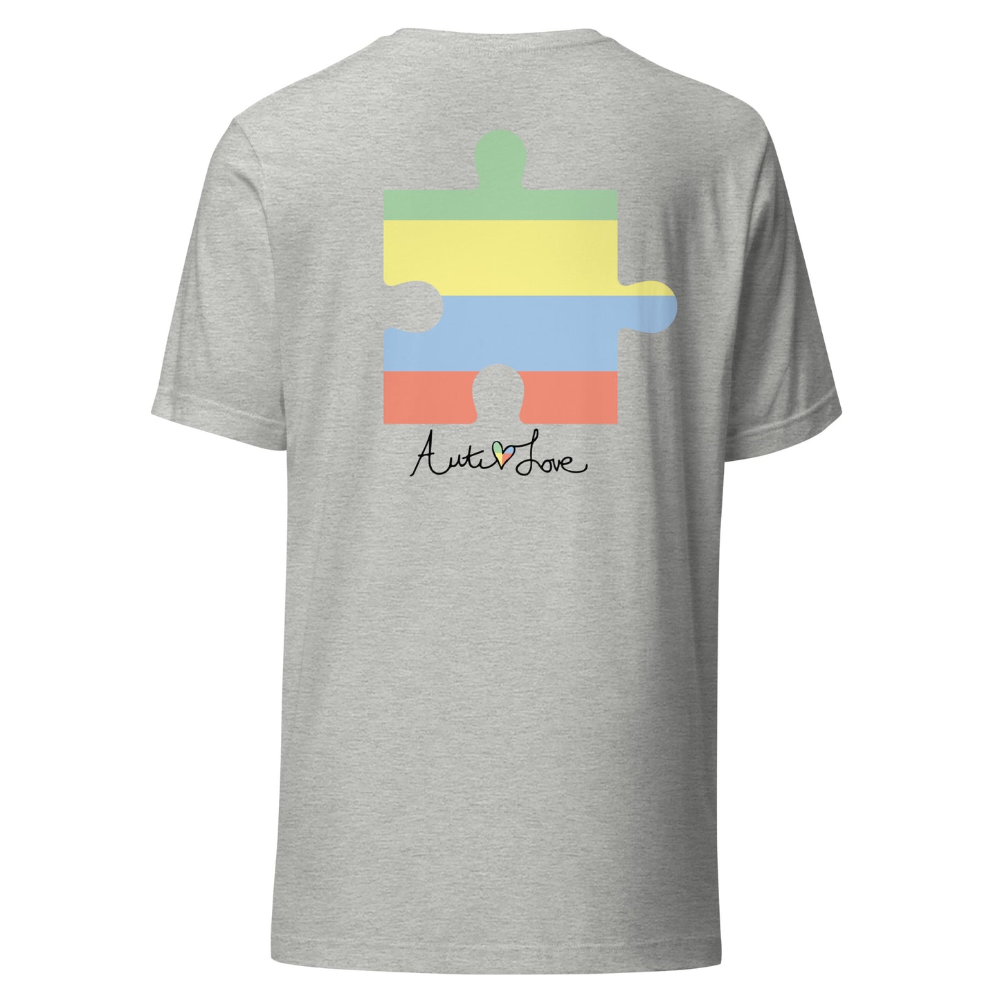 Unisex Puzzle Ribbon T-Shirt