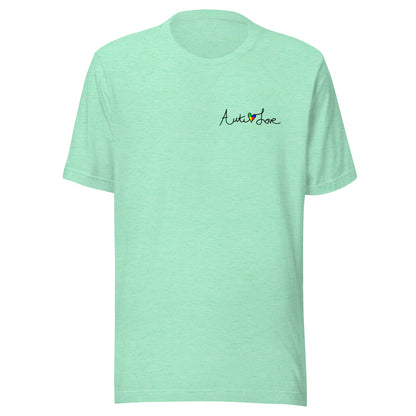 Unisex Puzzle Ribbon T-Shirt