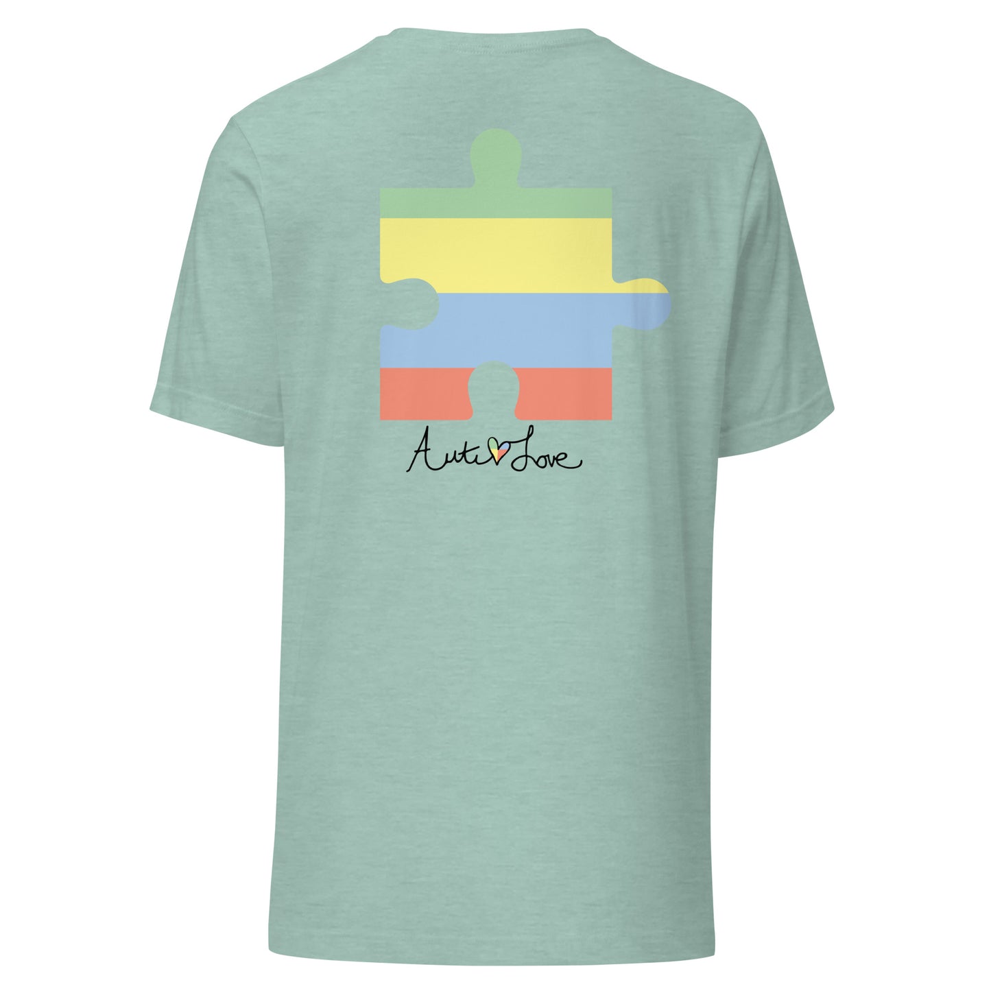 Unisex Puzzle Ribbon T-Shirt
