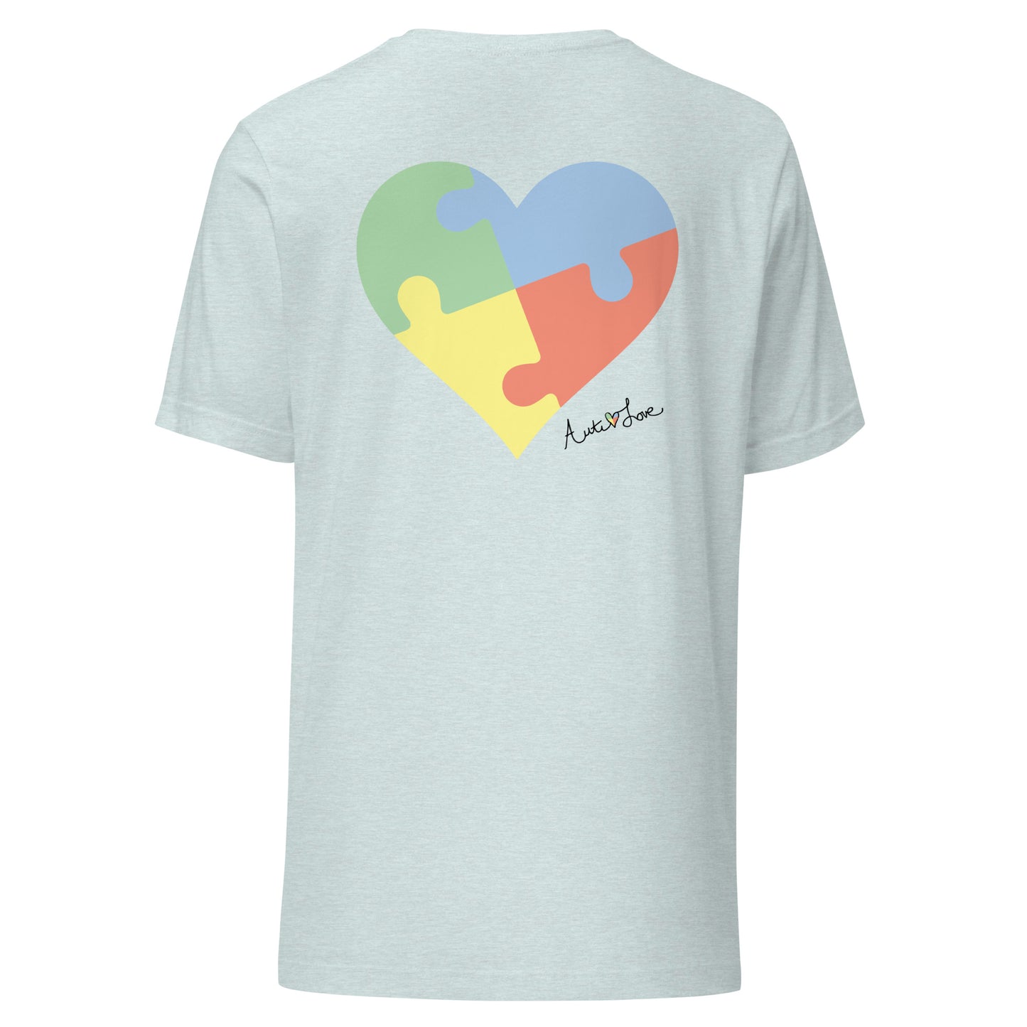 Unisex Puzzle Piece Heart T-Shirt