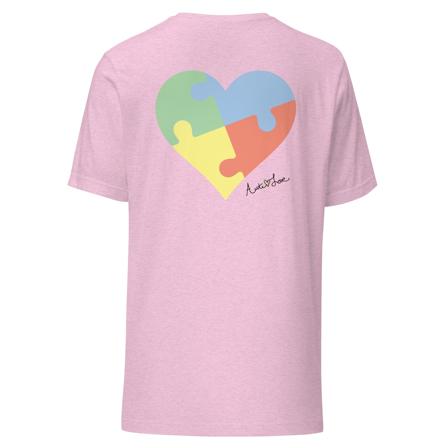 Unisex Puzzle Piece Heart T-Shirt