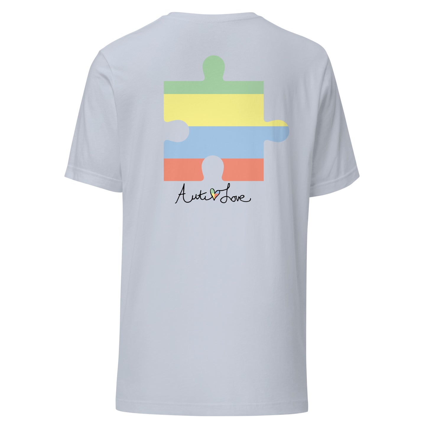 Unisex Puzzle Ribbon T-Shirt