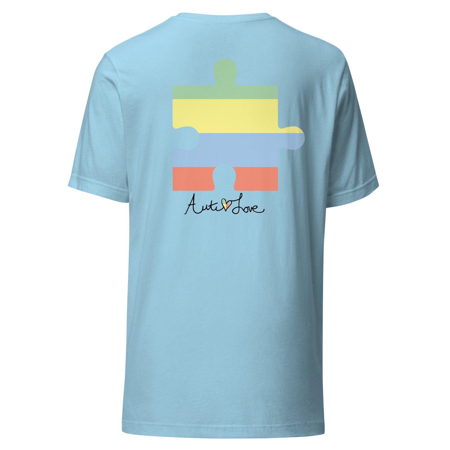 Unisex Puzzle Ribbon T-Shirt