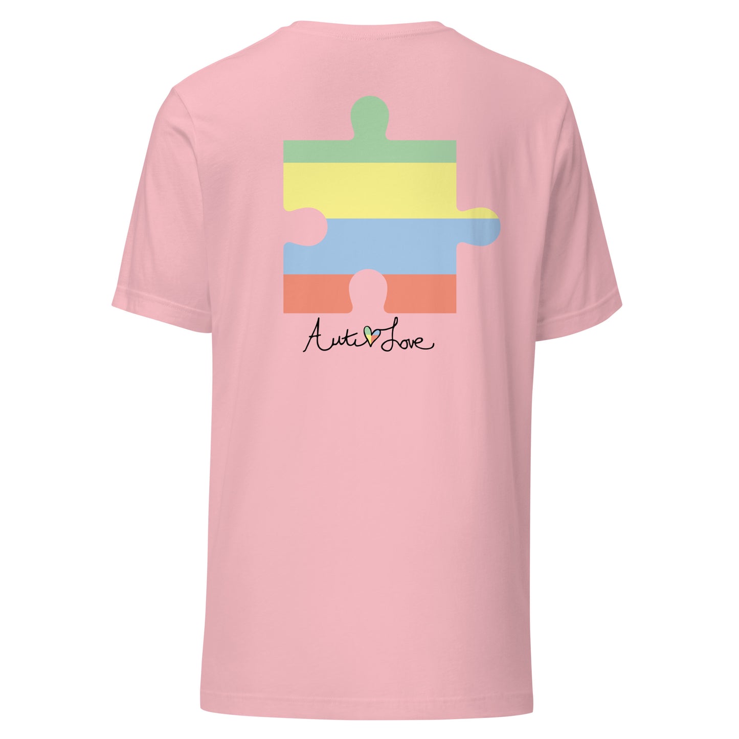 Unisex Puzzle Ribbon T-Shirt